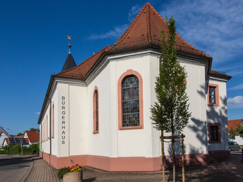 Bürgerhaus Alte Kirche Elchesheim Ansicht Chorraum