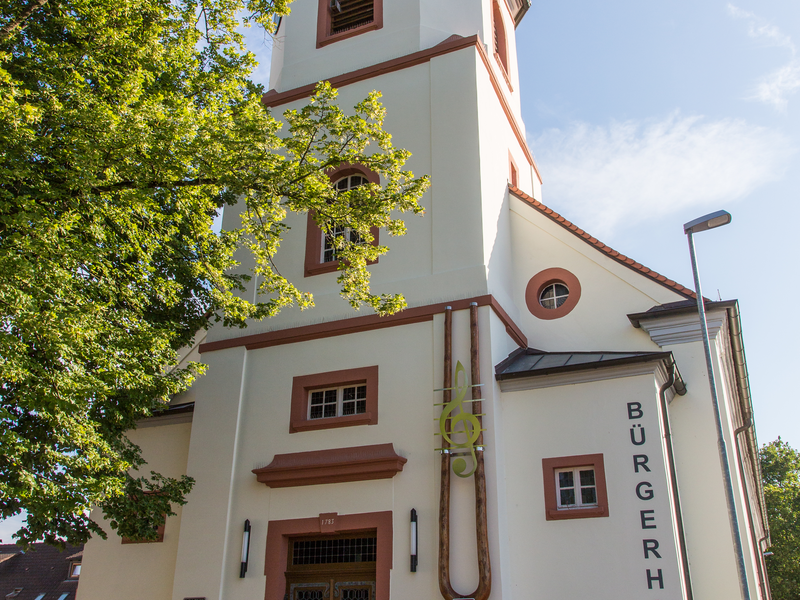 Bürgerhaus Alte Kirche Elchesheim Ansicht Haupteingang