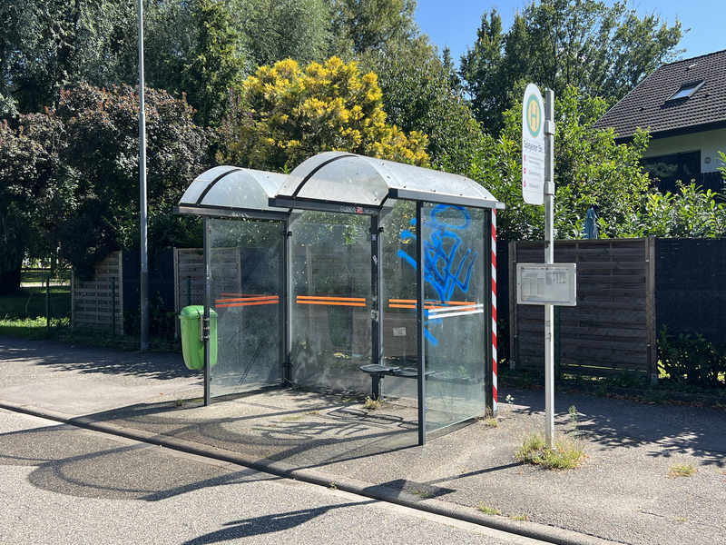 Bushaltestelle Durmersheimer Straße