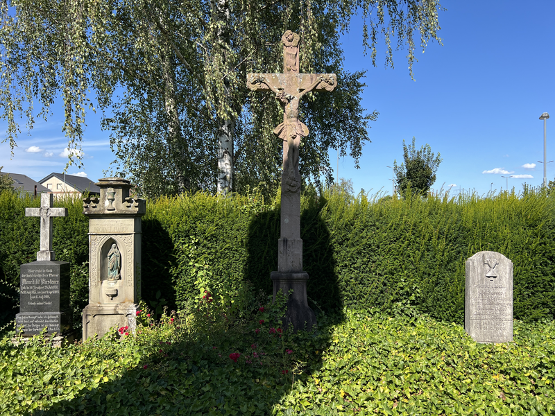 Wegkreuz Friedhof Elchesheim