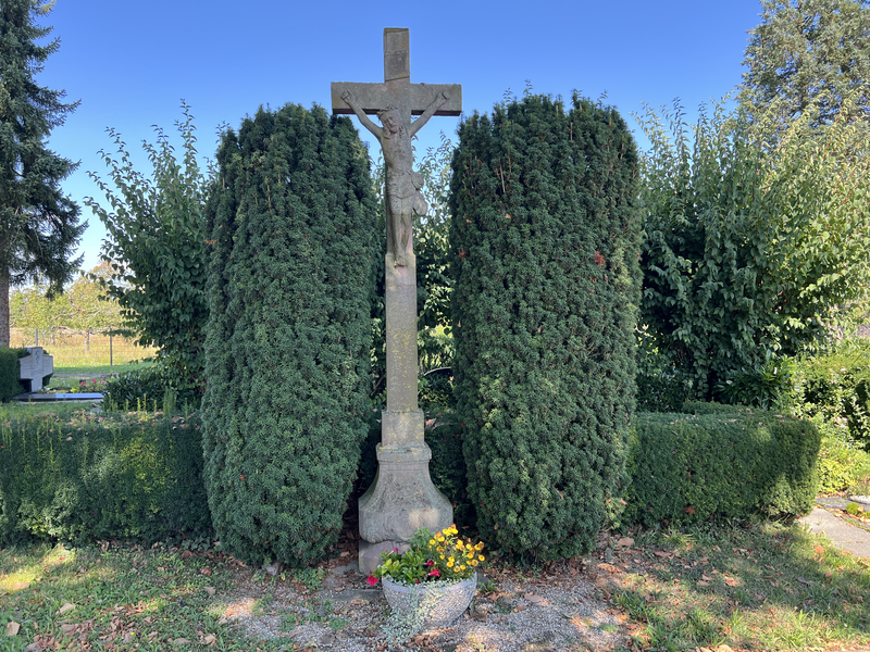 Wegkreuz Friedhof Illingen