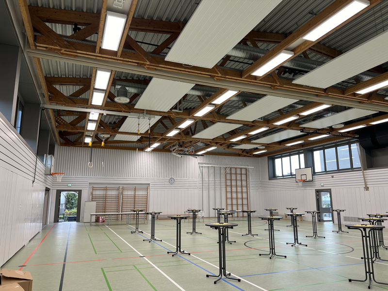 Innenansicht Sporthalle