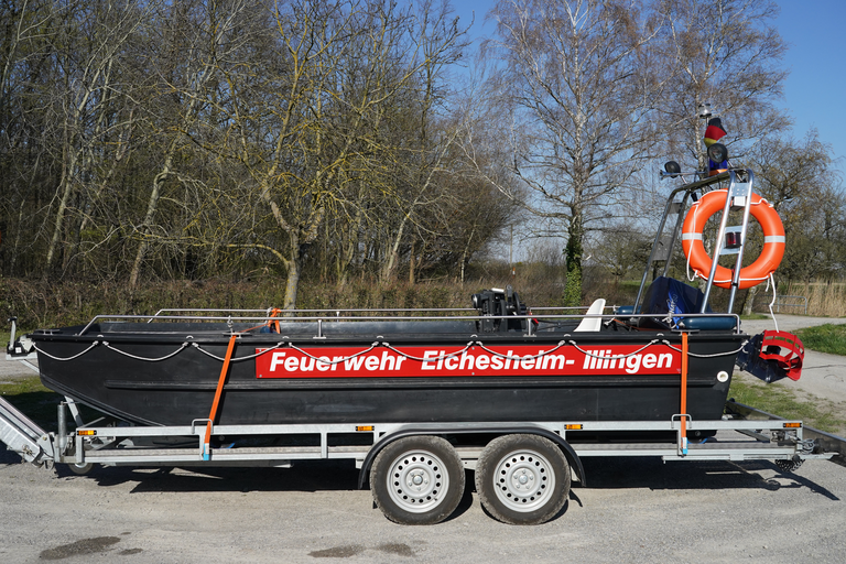 Rettungsboot - RTB 2 von der Seite